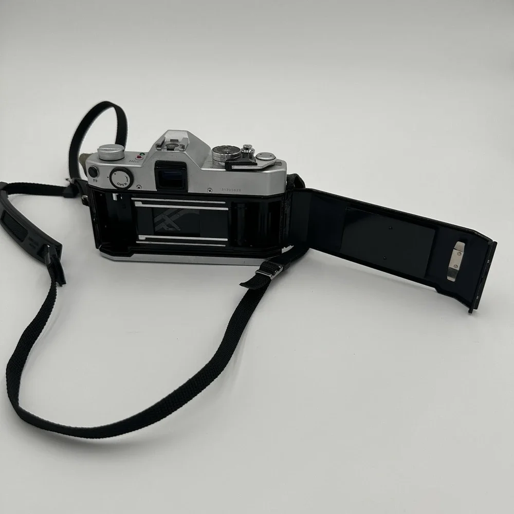 Yashica TL Electro X 35 mm SLR Camera with Lens, 2 Lens, Flash, Strap & Manual